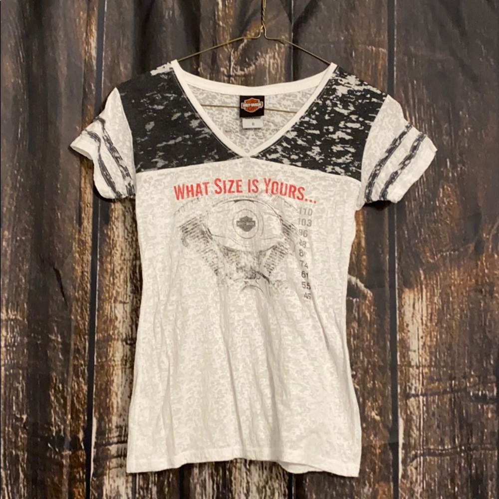 H-D sheer t-shirt
